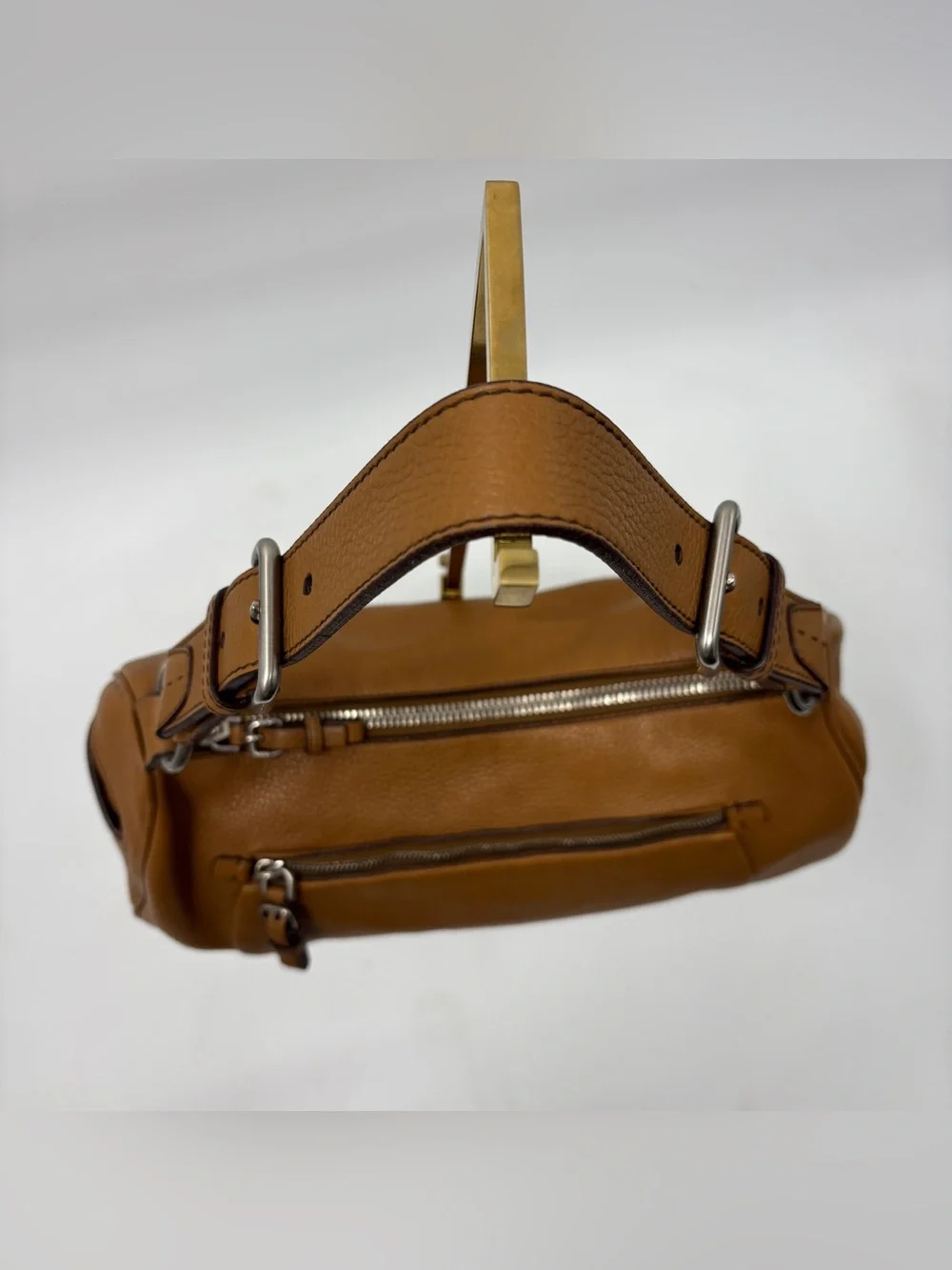 Prada Y2K Camel Brown vitello daino Bag